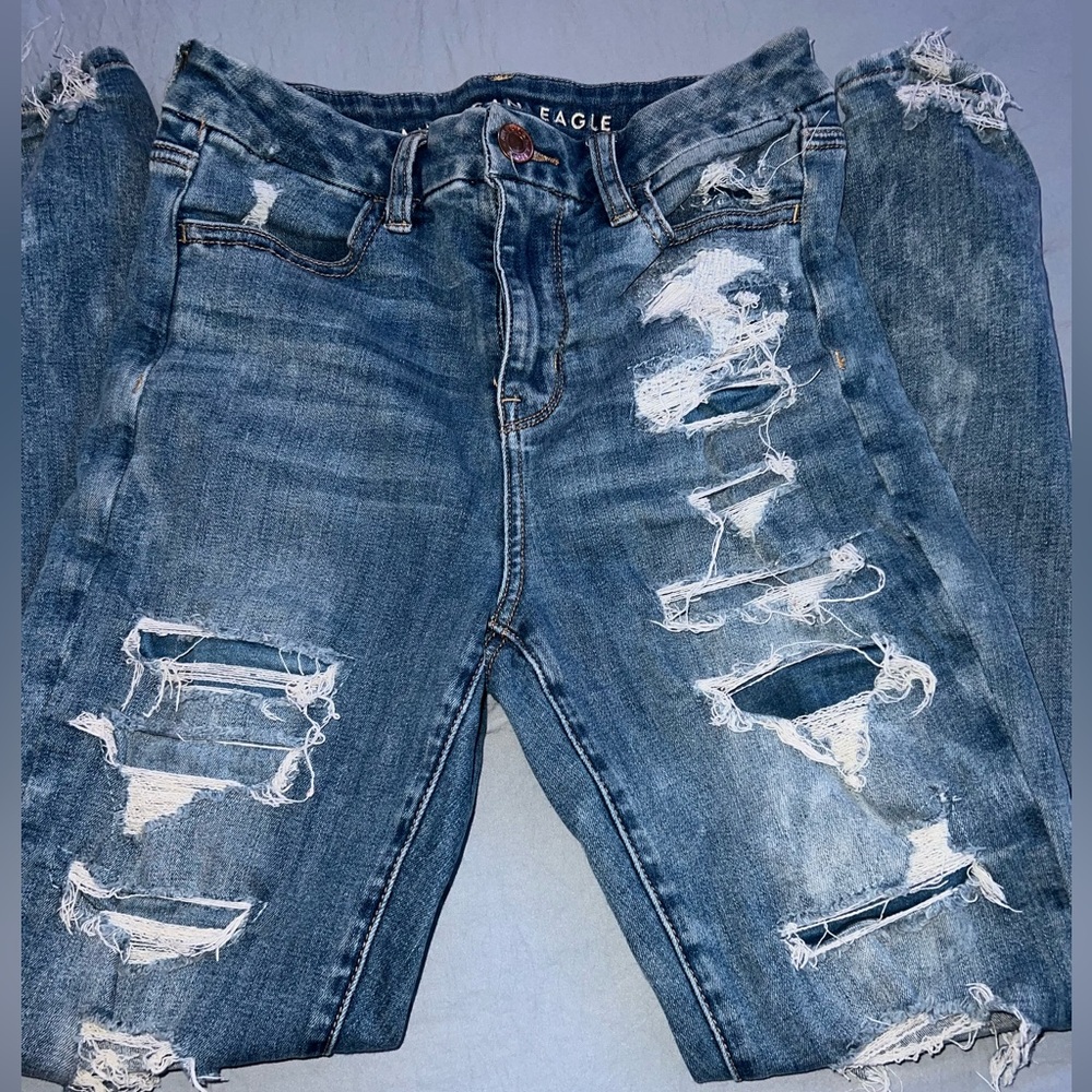 American Eagle Outfitters curvy high-rise jegging Size 4